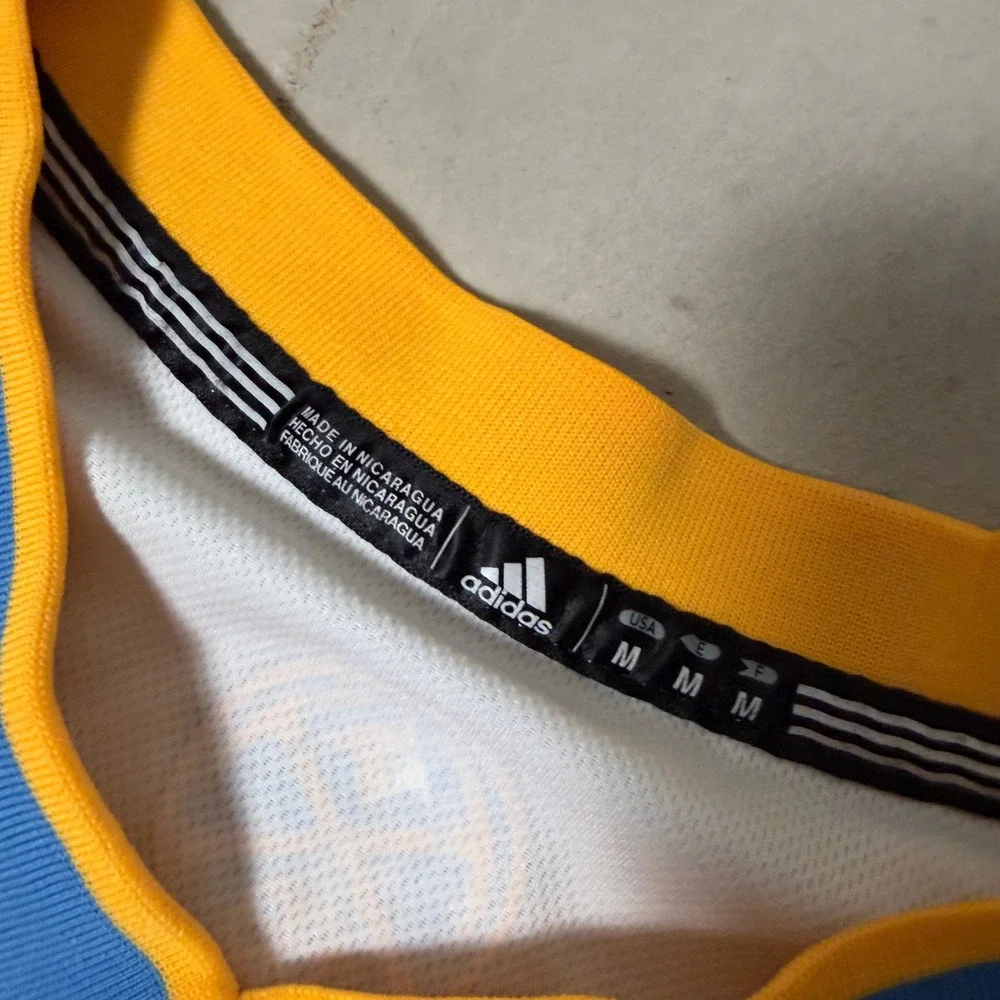 Adidas Denver Nuggets‎ Gary Harris 14 Jersey Mens Medium White Blue Basketball